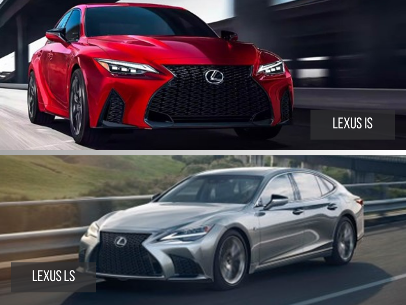 Lexus IS vs LS
